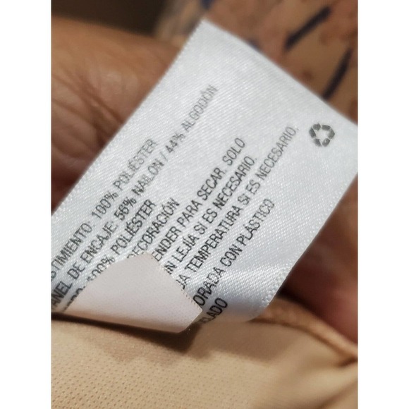 Xhilaration Women Beige Floral Polyester Round Neck Sleeveless Long Maxi Dress M - Picture 12 of 15